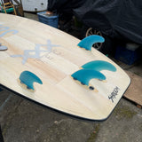 Used Sunova Shroom 8'7" x 33" - 142.2L, w/ bag and fins. $1400 cdn